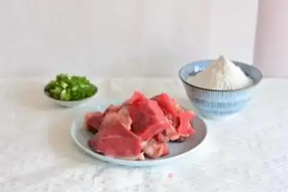 Make Beef pancakes step 0