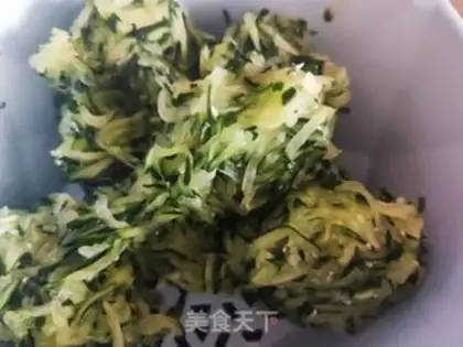 Make Cucumber egg dumplings step 6