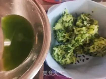 Make Cucumber egg dumplings step 7