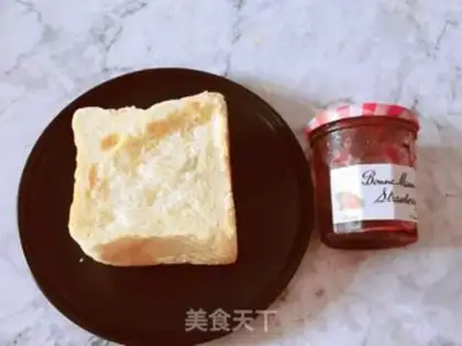 Make Jelly toast step 0