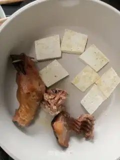 Make Duck blood fan soup step 0