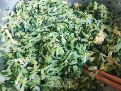 Make Cucumber egg dumplings step 10