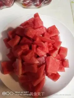 Make Watermelon juice step 1