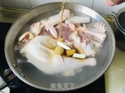 Make Corn carrot and chicken step 0