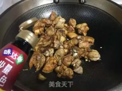 Make A chicken-cooked potato stew step 6