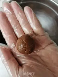 Make Coffee chocolate cracker cookies step 7