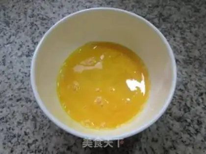 Make Eggs and veggies step 1