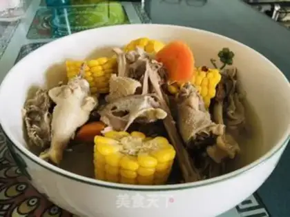 Make Corn carrot and chicken step 8