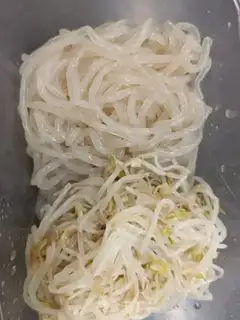 Make Potato powdered beans step 2