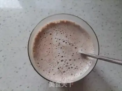 Make Hand on cocoa milk step 4