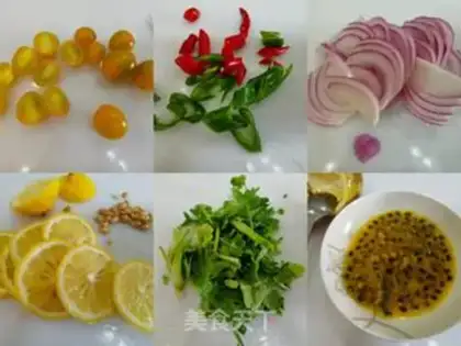 Make Sour lemon shrimp step 3