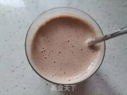 Make Hand on cocoa milk step 5