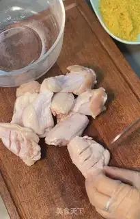 Make Gold sand wings step 1
