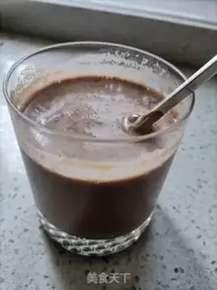 Make Hand on cocoa milk step 6