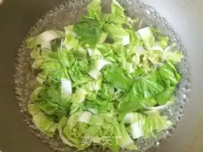Make Little cabbage gills step 3