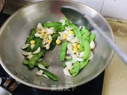 Make Dutch beans for lilies step 5
