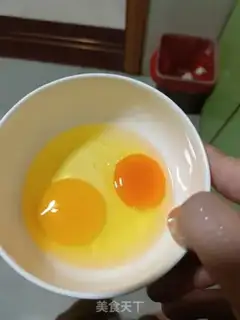Make Green pepper fried eggs and oxen dry Bacillus step 5