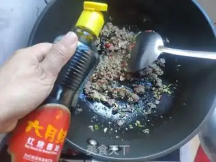 Make Meat sauce noodles step 5