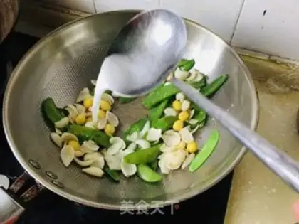 Make Dutch beans for lilies step 9