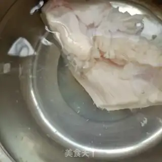 Make Five-coloured chicken silk step 1