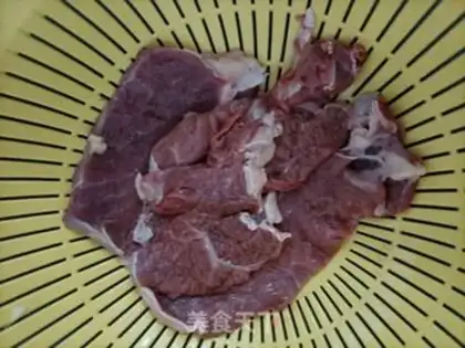 Make Orchid fried steak step 1