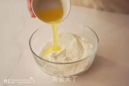 Make Coconut pretzels step 2