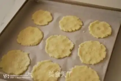 Make Coconut pretzels step 4