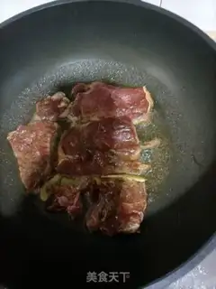 Make Orchid fried steak step 4