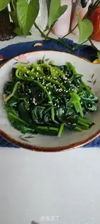 Make Spicy spinach step 5