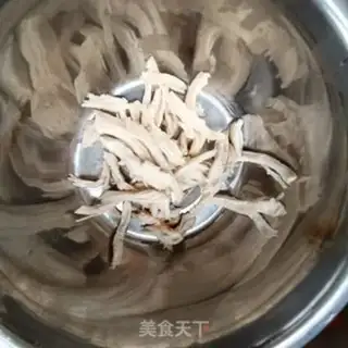 Make Five-coloured chicken silk step 12