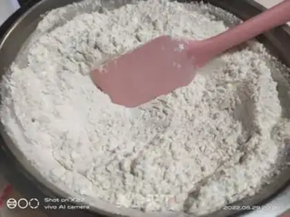 Make Red sugar maras step 2