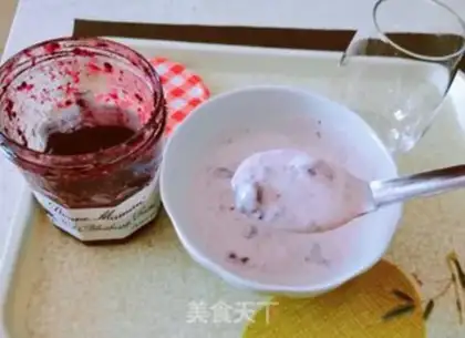 Make Peach and fruit yogurt cup step 2