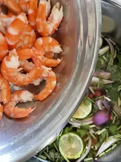Make Cold lemon shrimp step 7