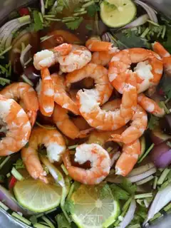 Make Cold lemon shrimp step 8