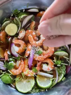 Make Cold lemon shrimp step 9