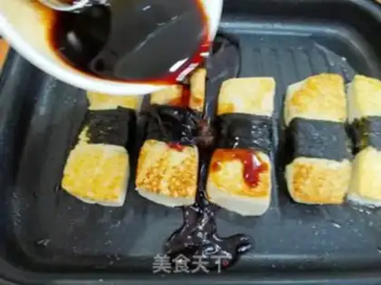 Make Seaweed tofu step 5