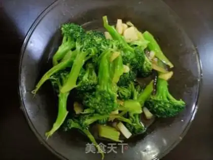 Make Clear the broccoli step 6