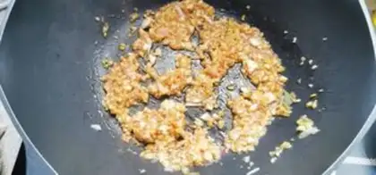 Make A garlic mushroom fan step 2