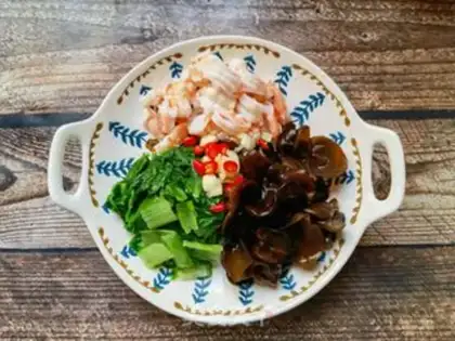Make Shrimp veggie step 6