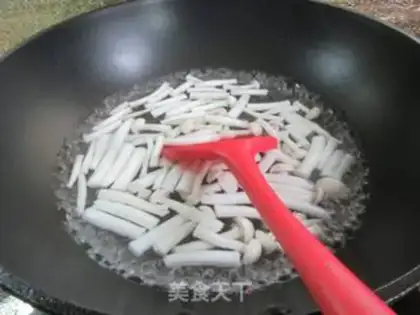 Make ♪ Seafood mushrooms and duck eggs for a pickle ♪ step 4
