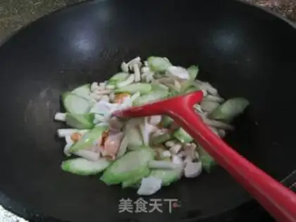 Make ♪ Seafood mushrooms and duck eggs for a pickle ♪ step 6