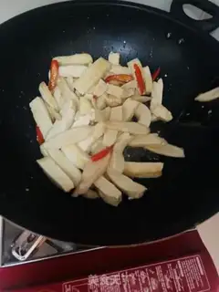 Make Ginger onion tofu step 6