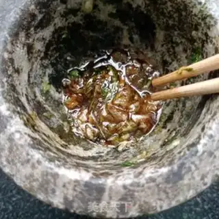 Make Garlic hands tore beans step 6