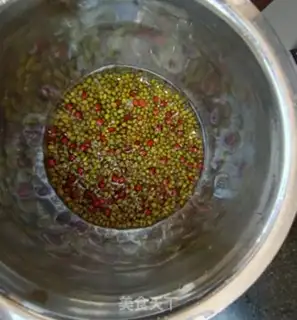 Make Two bean porridge step 1