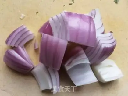 Make Onion lumber shrimp step 2