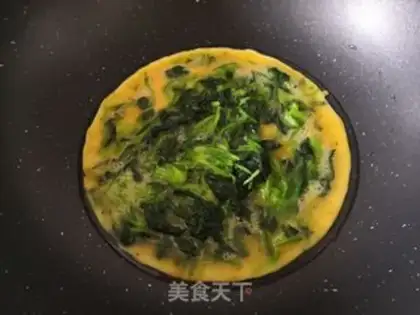 Make Spinach baked eggs step 7