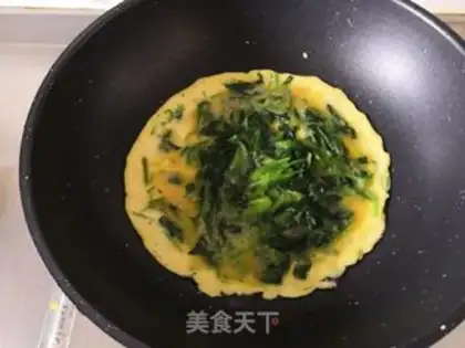 Make Spinach baked eggs step 8
