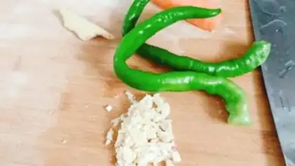 Make Red eggplant step 2