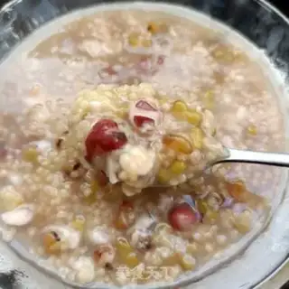 Make Two bean porridge step 6