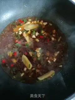 Make Spicy egg noodle step 3